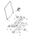 Схема №3 TL61PE (F032395) с изображением Зажим Indesit C00251524