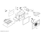 Схема №3 HCE858451A с изображением Стеклокерамика для плиты (духовки) Bosch 00712086