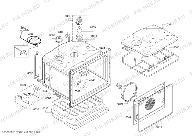Схема №4 HB78AT560 с изображением Ручка управления духовкой для духового шкафа Siemens 00612506