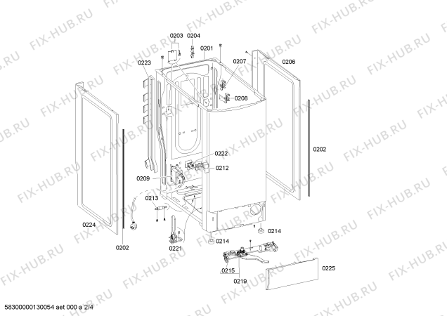 Схема №2 3TL951A с изображением Силовой модуль для стиралки Bosch 00448709