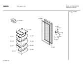 Схема №2 GSL1890 с изображением Ручка двери для холодильника Bosch 00268461
