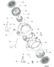 Схема №4 HI9IX (F018147) с изображением Кнопка, ручка переключения для стиралки Indesit C00063916