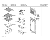 Схема №3 KS20V03GB с изображением Дверь для холодильника Siemens 00214452