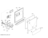 Схема №4 VVD64N01EP с изображением Набор кнопок для посудомоечной машины Bosch 00621868