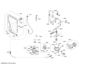 Схема №7 DF250141 с изображением Силовой модуль запрограммированный для посудомойки Bosch 12011472