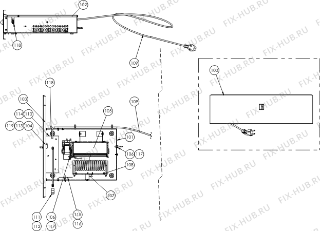 Схема №1 DC7784V.S (675664, DC7784) с изображением Всякое для сушильного шкафа Gorenje 287849