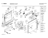 Схема №4 SMI4042GB с изображением Передняя панель для электропосудомоечной машины Bosch 00286609