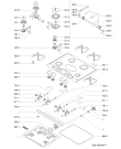 Схема №1 AKS 359/IX с изображением Затычка для духового шкафа Whirlpool 481244039668