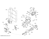 Схема №4 SGS46M62AU с изображением Передняя панель для посудомоечной машины Bosch 00663394