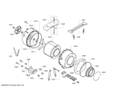 Схема №3 WAE2834P Bosch Maxx 6 EcoWash с изображением Ручка для стиральной машины Bosch 00646133