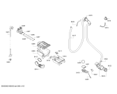 Схема №4 WAT2446STR с изображением Панель управления для стиральной машины Bosch 11023332