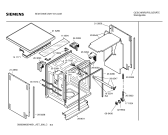 Схема №4 SE25T250GB с изображением Набор кнопок для посудомоечной машины Siemens 00424482