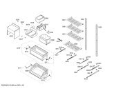 Схема №3 RF471200 с изображением Ручка для холодильника Bosch 00060540