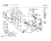 Схема №5 0730203548 SMU2202H с изображением Кнопка для посудомойки Bosch 00027536