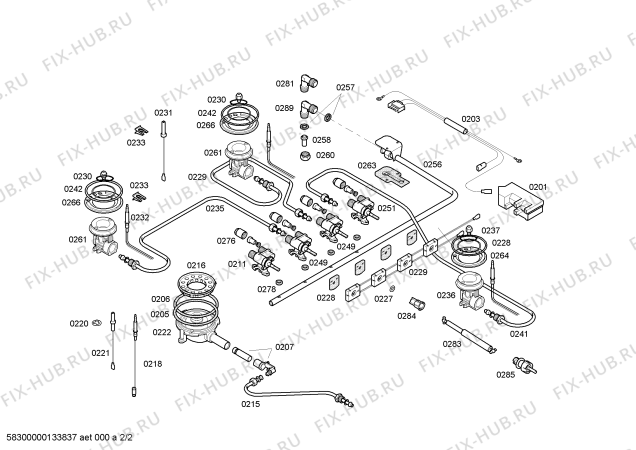 Схема №1 M3546N0 с изображением Кронштейн для плиты (духовки) Bosch 00496286