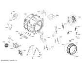Схема №5 WAT28561BY с изображением Панель управления для стиральной машины Bosch 11023141