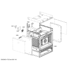 Схема №6 HGS345UC с изображением Крышка для плиты (духовки) Bosch 00422365
