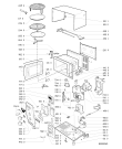 Схема №1 MCD 4920 SW с изображением Панель управления для микроволновки Whirlpool 481245358815