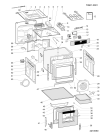 Схема №1 BS89EX (F049896) с изображением Обшивка для духового шкафа Indesit C00260103