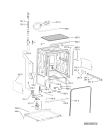 Схема №5 ADG 9623 IX с изображением Блок управления для посудомоечной машины Whirlpool 481010543833