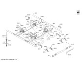 Схема №4 HCE745853R с изображением Панель воздуховода для плиты (духовки) Bosch 00748912
