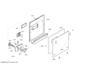 Схема №6 SE5GNF10 с изображением Передняя панель для посудомойки Bosch 00449474