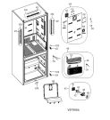 Схема №3 H8BEH183O3W с изображением Всякое для холодильника Whirlpool 488000534401