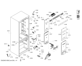 Схема №4 K5895X4 с изображением Дверь для холодильника Bosch 00710763