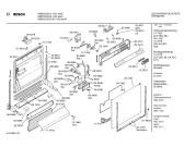 Схема №2 SMS5522CD с изображением Передняя панель для посудомойки Bosch 00287614