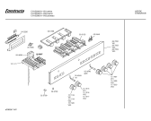 Схема №4 CH15390 с изображением Панель для электропечи Bosch 00287053