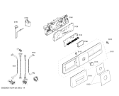 Схема №3 WM14E460CH с изображением Панель управления для стиралки Siemens 00448960