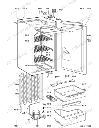 Схема №1 578 684 с изображением Ящичек для холодильной камеры Whirlpool 481245819077