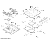 Схема №5 HCE778350U с изображением Стеклокерамика для духового шкафа Bosch 00686186