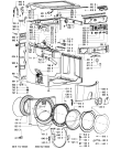 Схема №2 WA 87900-CH с изображением Люк и обрамление для стиральной машины Whirlpool 481231028184