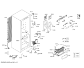 Схема №3 KG34NX43 с изображением Дверь для холодильной камеры Siemens 00247364