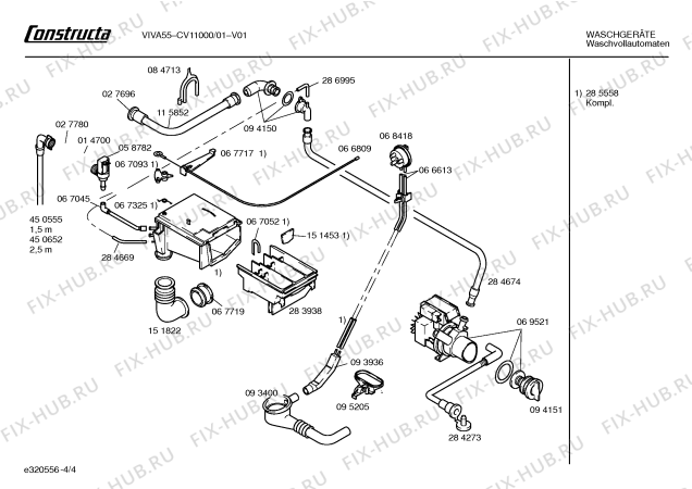 Схема №4 CV11000 с изображением Программная индикация для стиралки Bosch 00152082