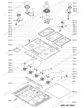 Схема №2 AKT725IXL (F091961) с изображением Инструкция по эксплуатации для духового шкафа Indesit C00368777