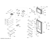 Схема №2 KDN43VV30I, Bosch с изображением Поднос для холодильной камеры Bosch 11010715