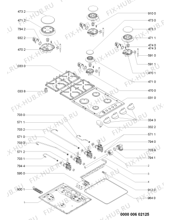Схема №1 AKM216IX2 (F091823) с изображением Инструкция по эксплуатации для духового шкафа Indesit C00362242