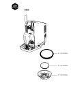 Схема №1 6500 с изображением Уплотнение для диспенсера для напитков Seb FS-3072056500