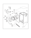 Схема №2 0312 44A 15100-44AW с изображением Декоративная панель для сушильной машины Whirlpool 480112100002