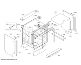 Схема №5 SHX58E25UC с изображением Набор кнопок для посудомойки Bosch 00623914