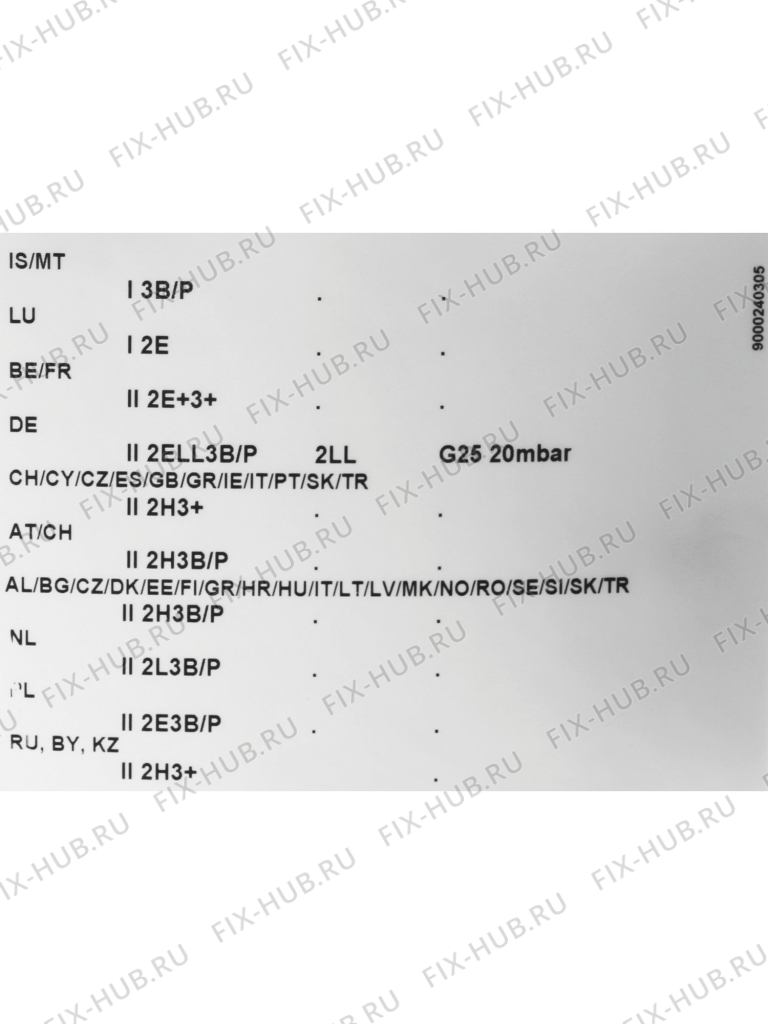 Большое фото - Форсунки для природного газа для духового шкафа Bosch 00635112 в гипермаркете Fix-Hub