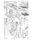 Схема №2 GSF 7496 TW-WS с изображением Панель для посудомоечной машины Whirlpool 481245319585