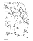 Схема №2 AWP 023 с изображением Кнопка, ручка переключения для стиральной машины Whirlpool 481941258569