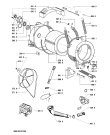 Схема №2 AWP 023 с изображением Ручка (крючок) люка для стиралки Whirlpool 481949878243