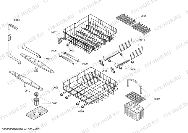 Схема №4 CG342J5 с изображением Переключатель для посудомойки Bosch 00426017