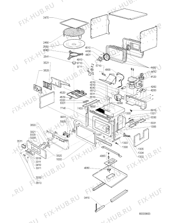 Схема №1 EMWK 9500.OM с изображением Руководство для микроволновки Whirlpool 481231039016