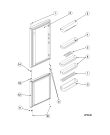 Схема №2 NBS18SAAUA (F085121) с изображением Дверца для холодильника Indesit C00306459