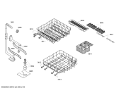 Схема №4 DGS4502 с изображением Панель управления для посудомоечной машины Bosch 00444339